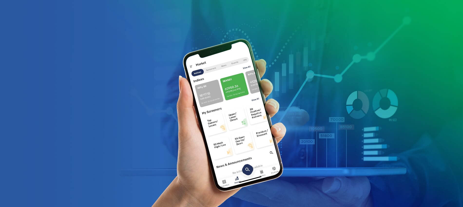 Growthify Mobile Trading App  